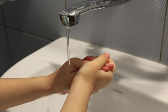 Le lavage des mains
